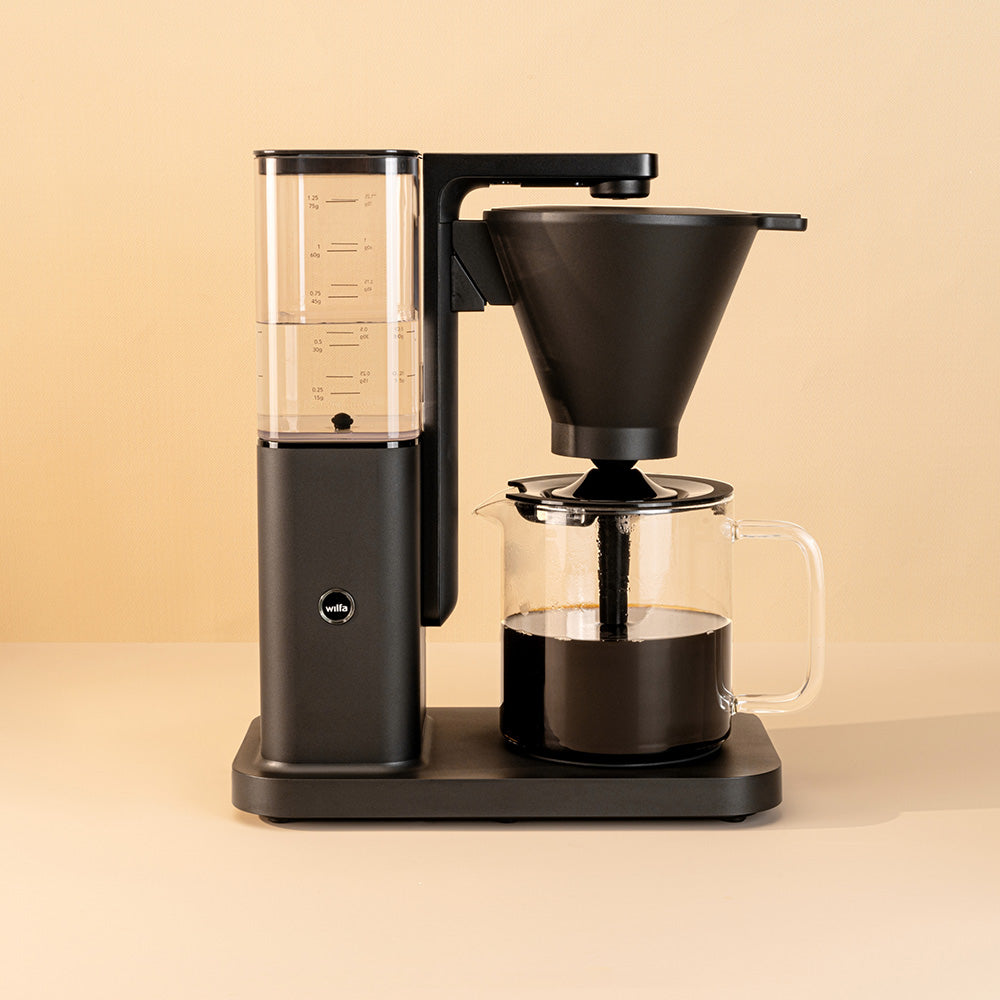 Wilfa Zense Coffee Maker (Black) and Zense Coffee Grinder Bundle