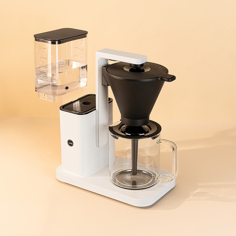 Wilfa Zense Coffee Maker (White) and Zense Alux Coffee Grinder Bundle