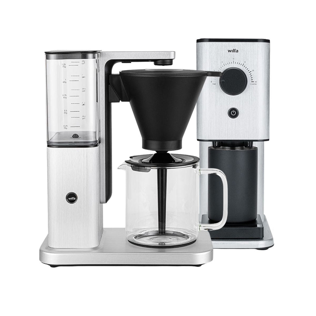 Wilfa Zense Alux Coffee Maker (Brushed Aluminium) and Zense Alux