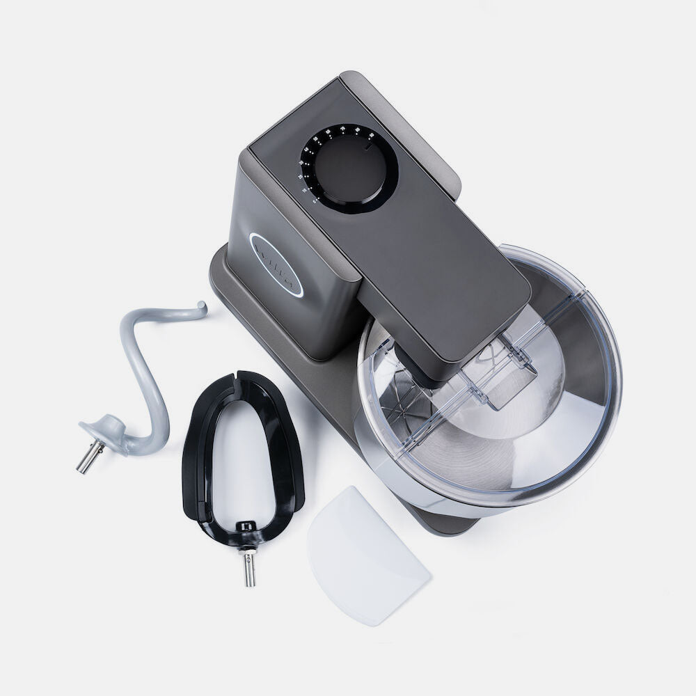Wilfa Probaker Stand Mixer (Grey) + Wilfa Smooth Mix Hand Mixer (Black)