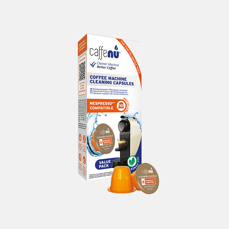 Caffenu Original Nespresso Cleaning Capsules Value Pack (10 Capsules)